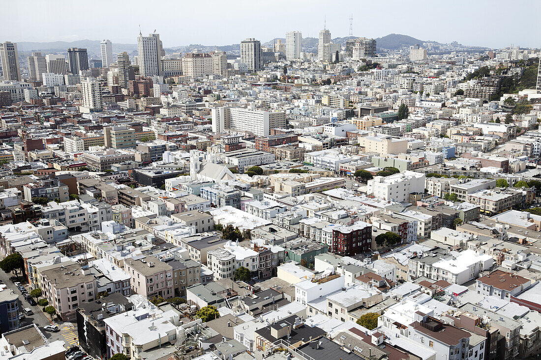 Aerial View Of San Francisco; San Francisco, California, United States Of America