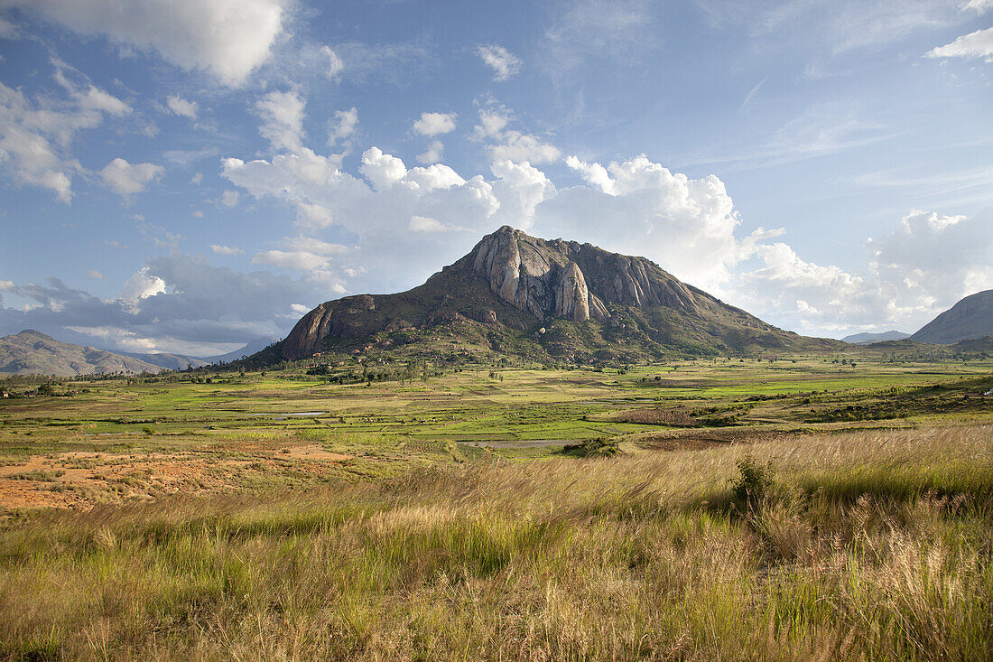Landschaft in der Region von Ambalavao; Madagaskar