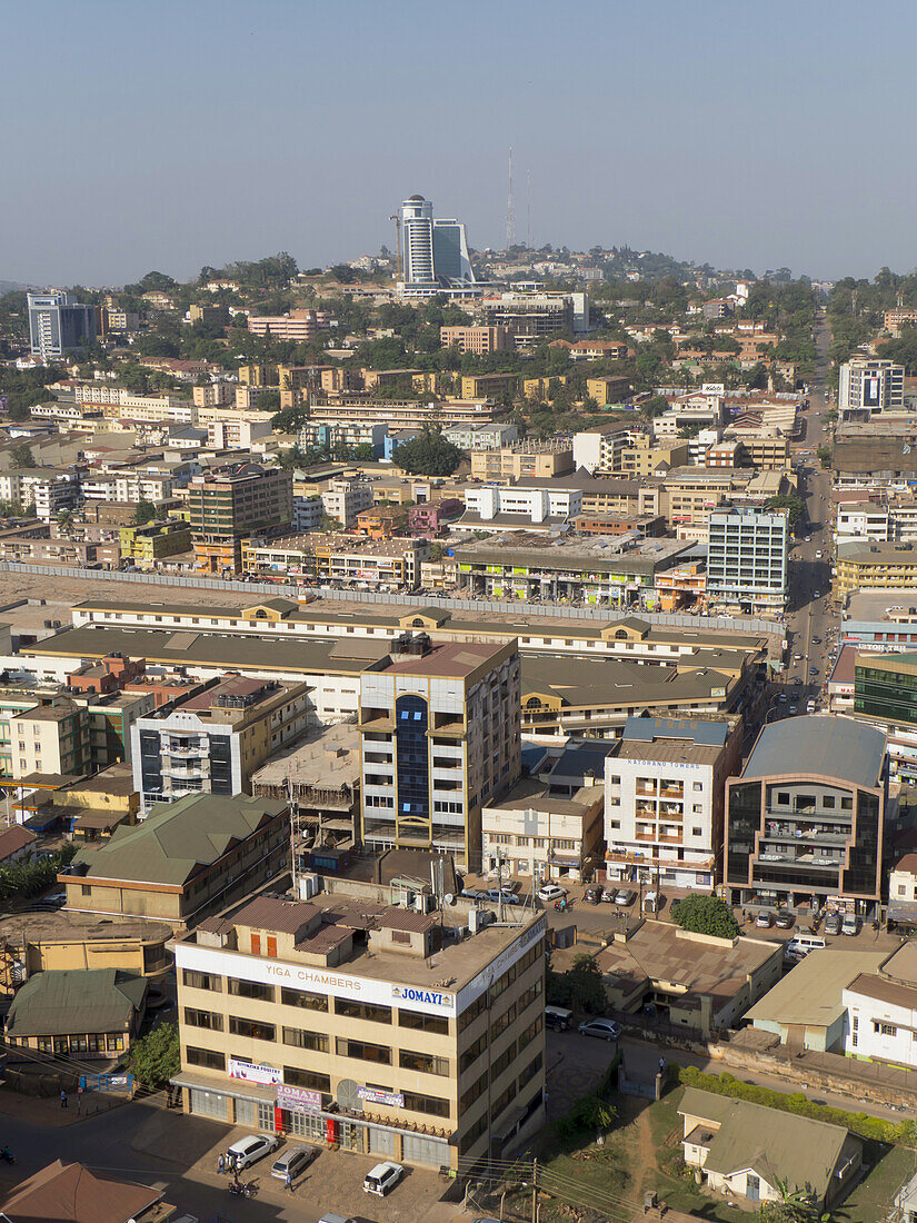 Luftaufnahme von Kampala; Kampala, Uganda