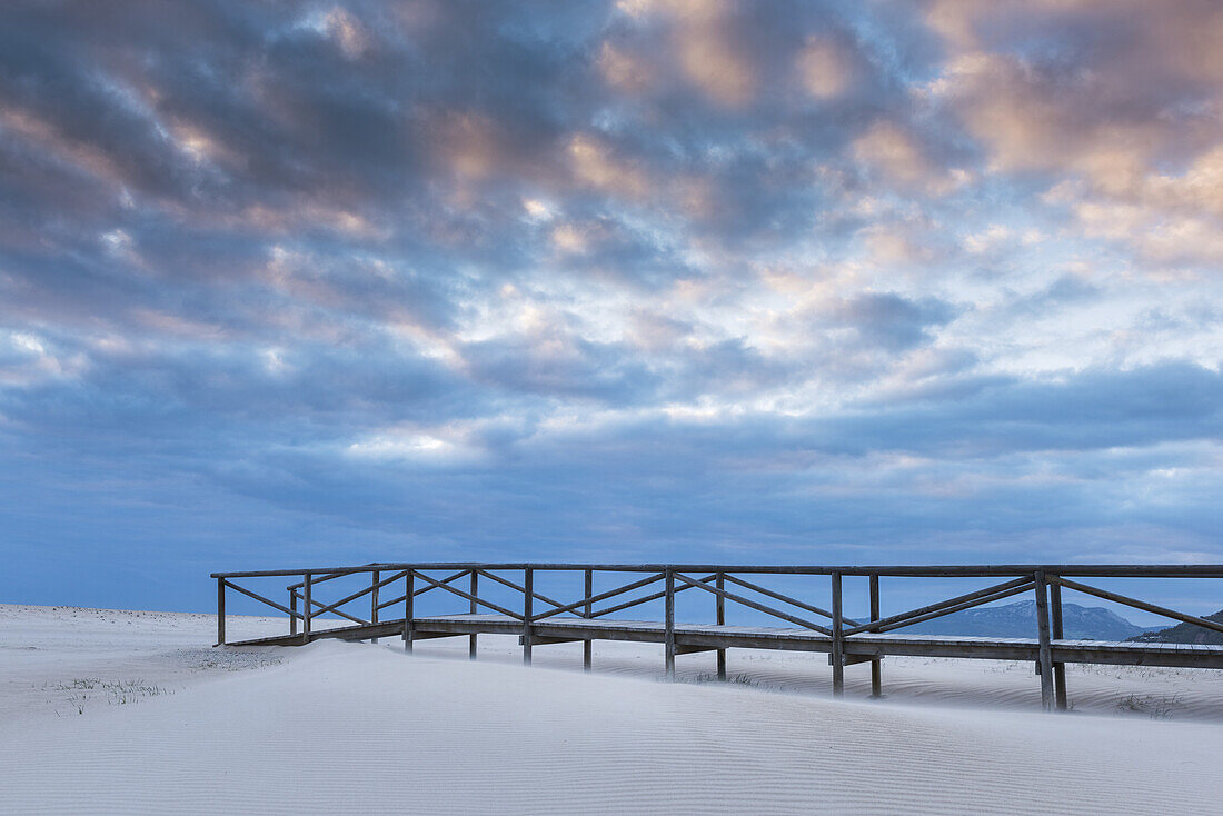 Strand Los Lances; Tarifa, Costa De La Luz, Cadiz, Andalusien, Spanien