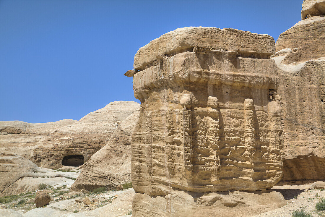 Djinn Blocks, Dating From 50 Bc To 50 Ad; Petra, Jordan