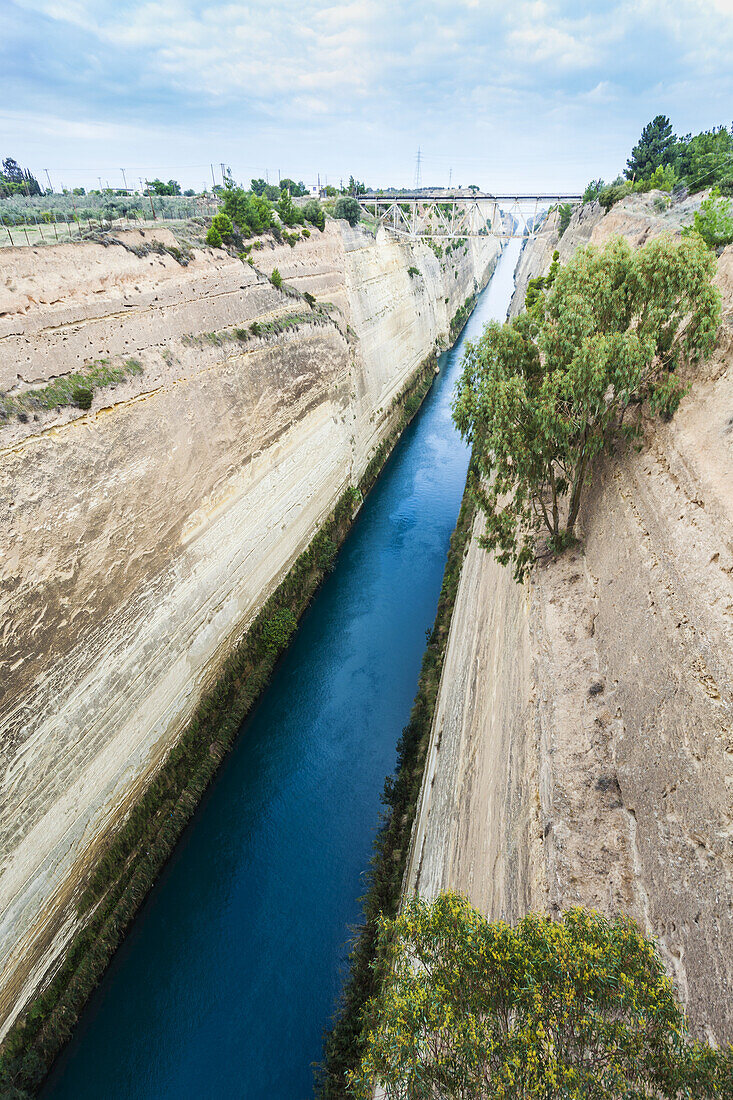 Kanal von Korinth; Korinth, Griechenland