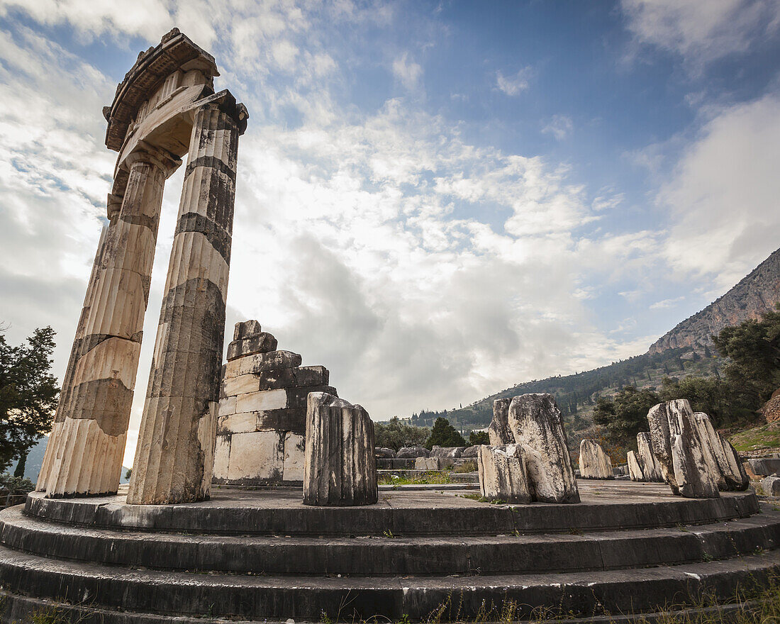 Heiligtum der Athene; Delphi, Griechenland