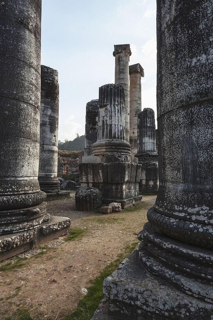 Ruins Of The Temple Of Artemis; Sardis, Turkey