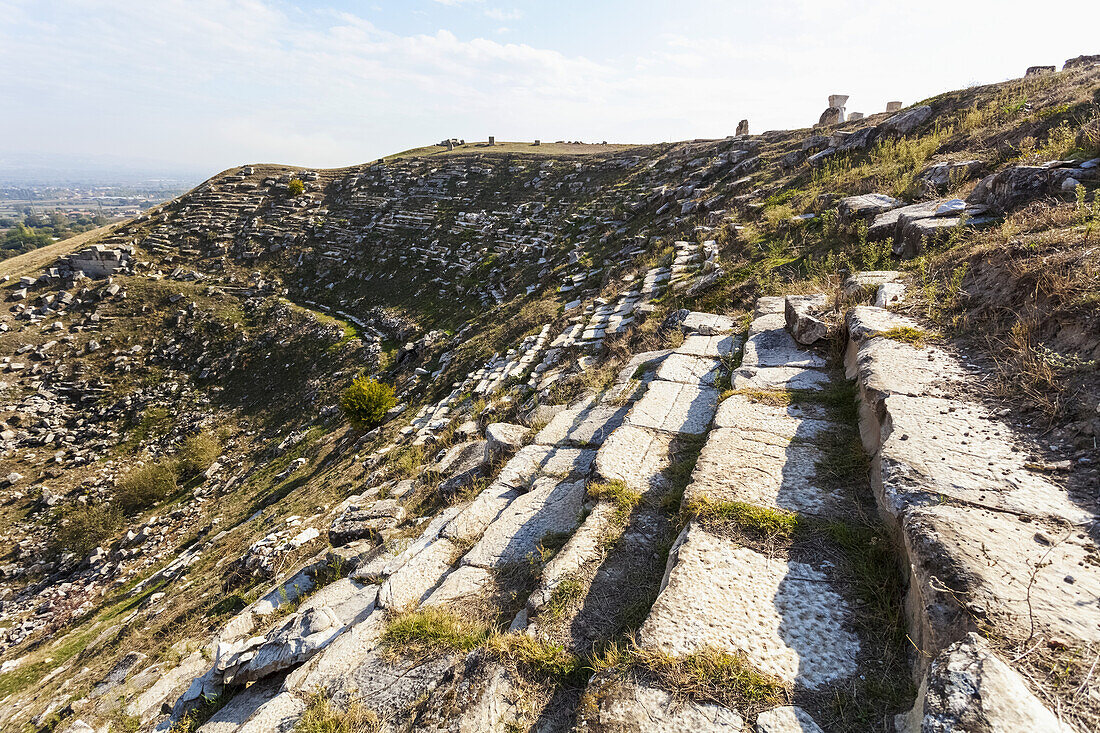 Ruinen des Amphitheaters; Laodicea, Türkei