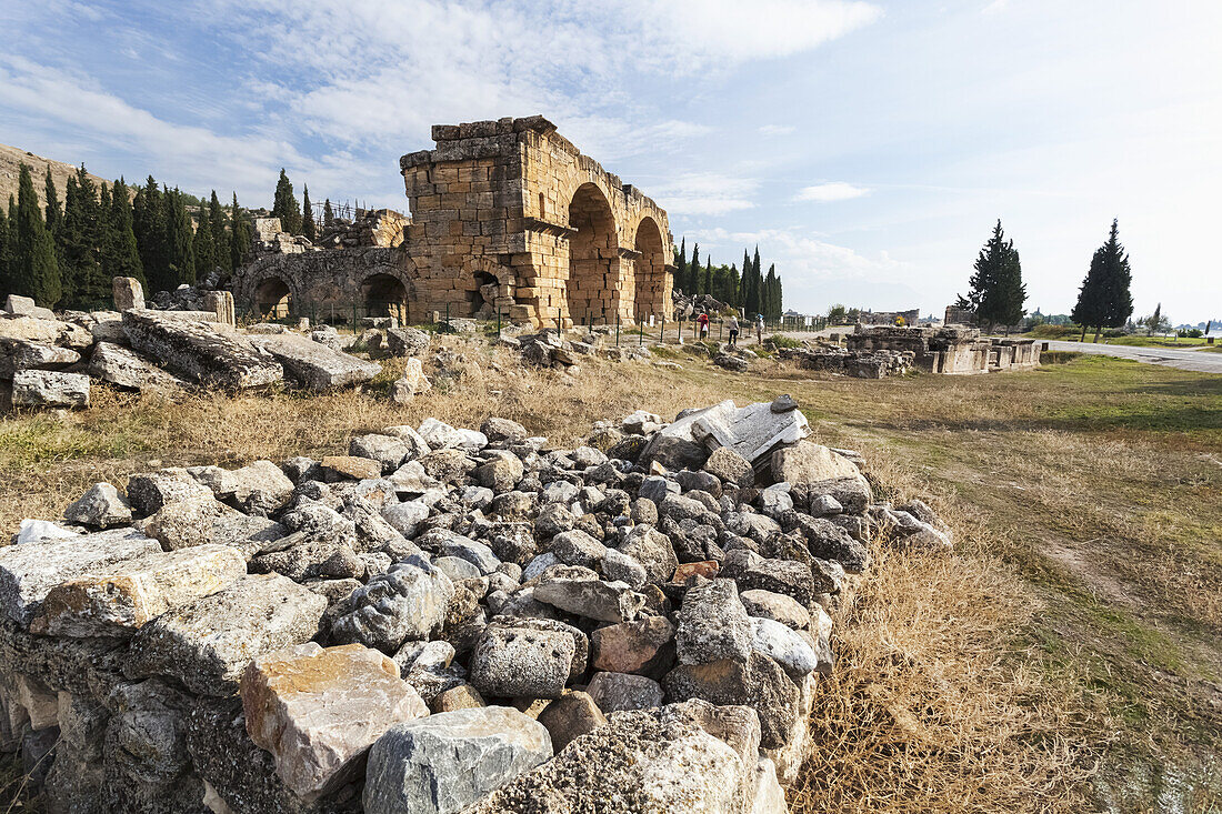 Grave Monuments, Necrolopis; Pamukkale, Turkey