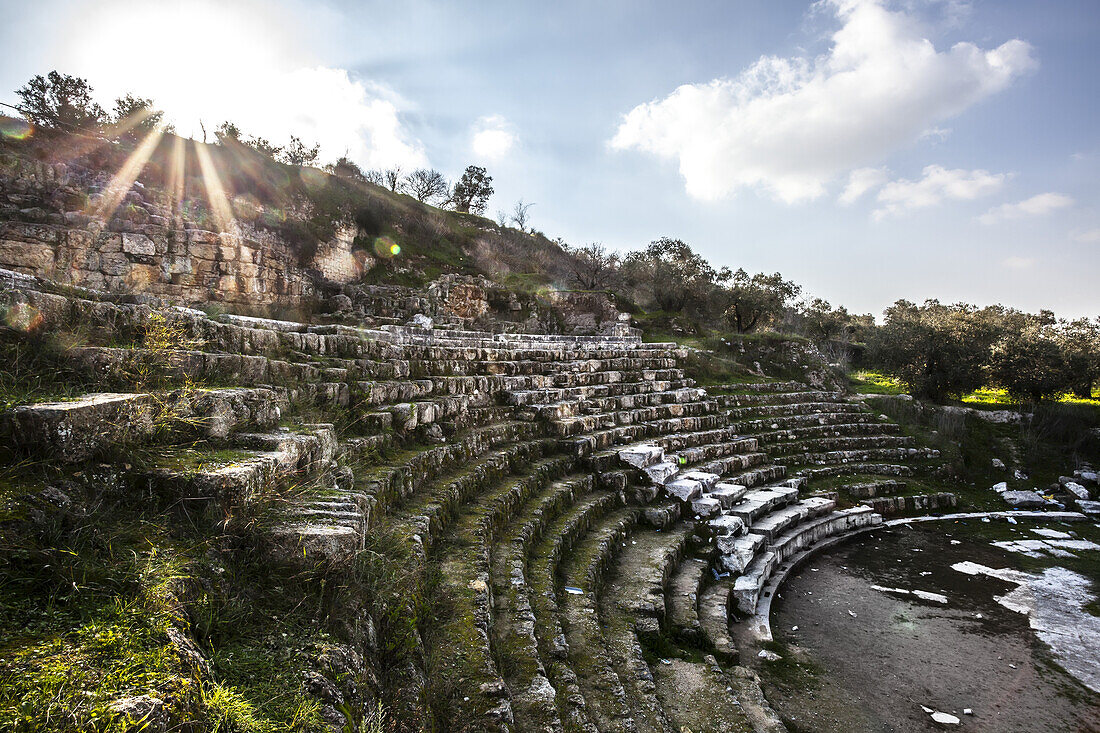 Amphitheatre; Sebastia, Samaria, Israel