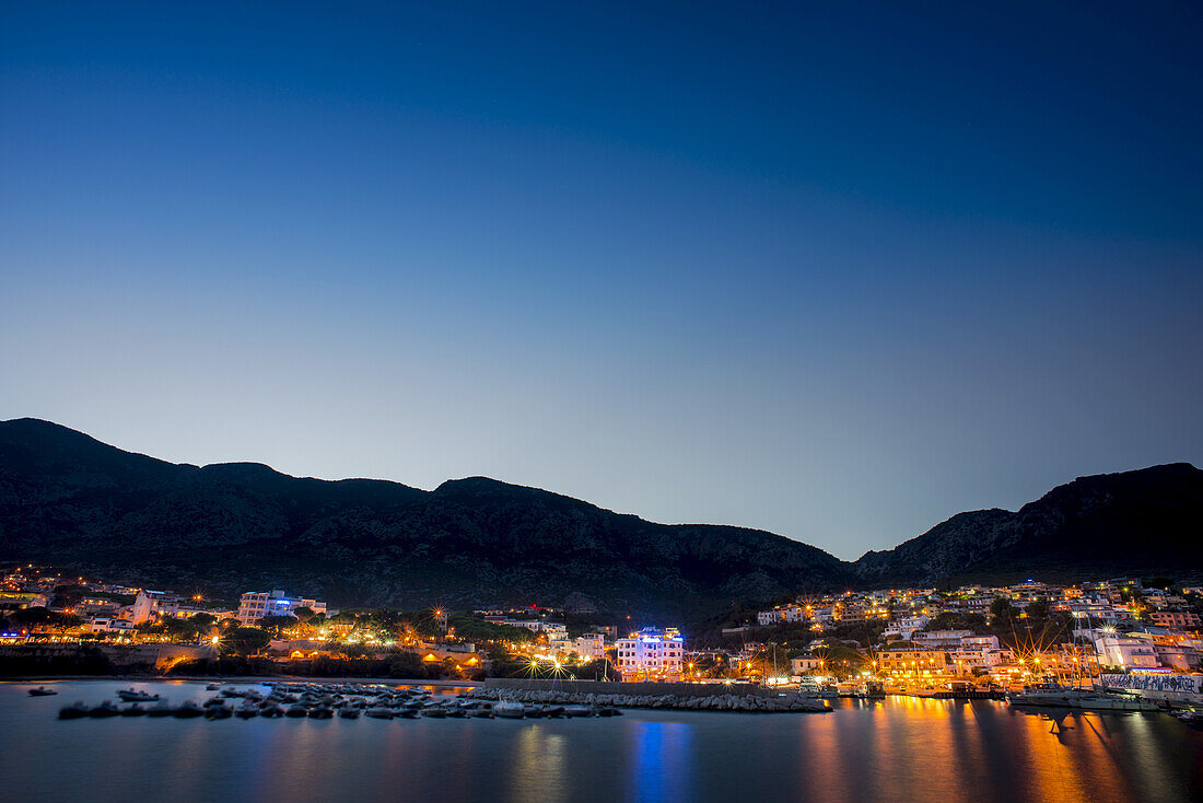 Cala Gonone At Night; Cala Gonone, Sardinia, Italy