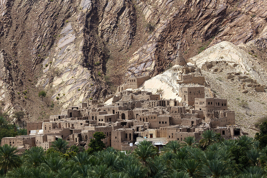 Traditionelles Dorf in den Jabal Akhdar Bergen