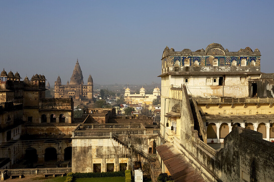 Rajput Palace And Temple View