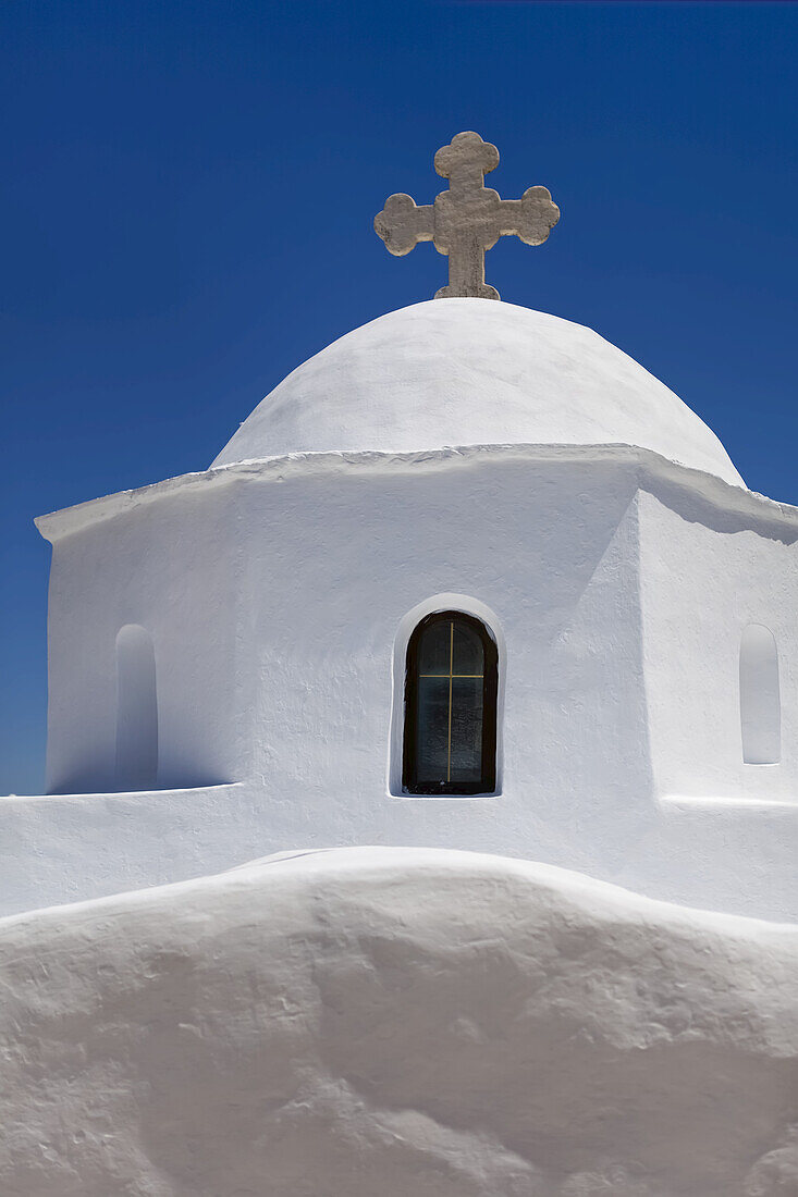 Typical Greek Orthodox Church; Naxos, Greece