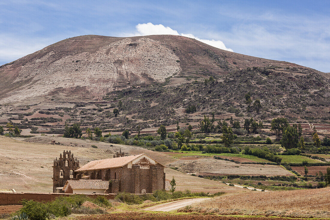 St. Francis Kirche, in der Nähe von Maras im Heiligen Tal; Cusco, Peru