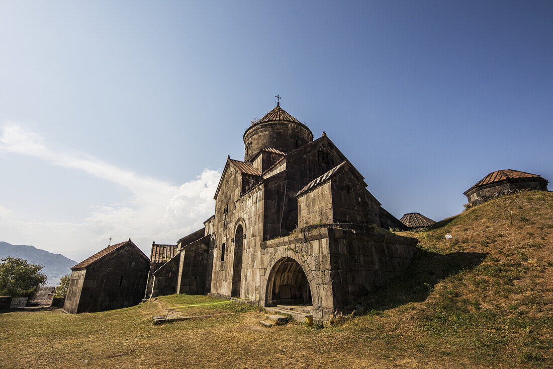 Cathedral Of The Holy Sign (St. Nshan) Of The Haghpat Monastery And Gallery Of The Scriptorium (Book Depository) Of Haghpat Monastery; Lori Province, Armenia