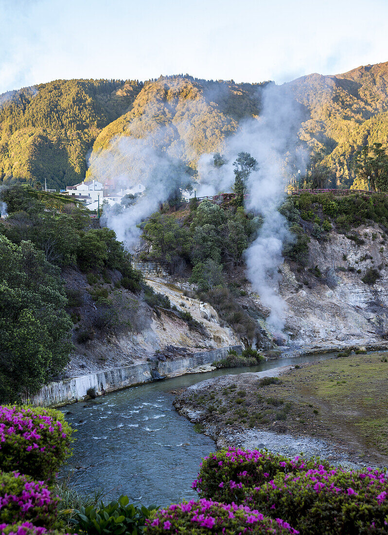 Fumaroles; Furnas, Sao Miguel, Azores, Portugal