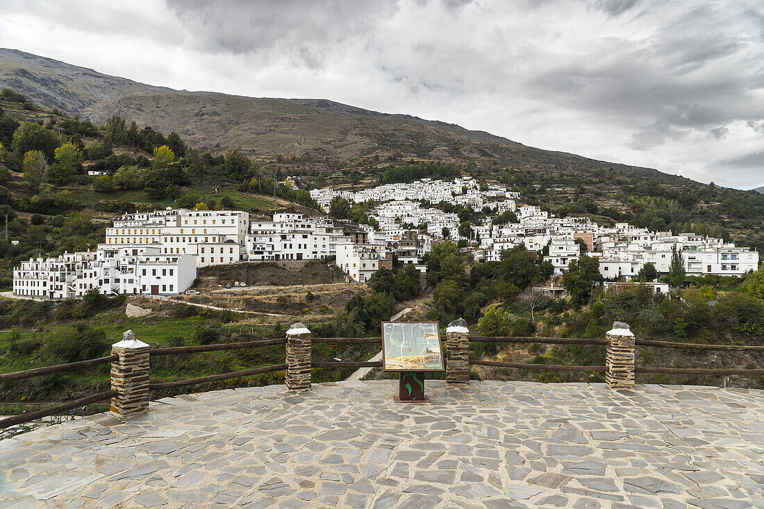 Trevelez, The Spanish Town Sited As The Highest Altitude, Alpujarra; Granada Province, Andalucia, Spain