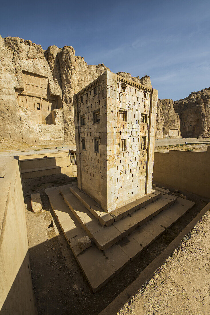 Kabeh-E-Zarthusht (Cube Of Zoroaster), Naqsh-E Rustam; Fars Province, Iran