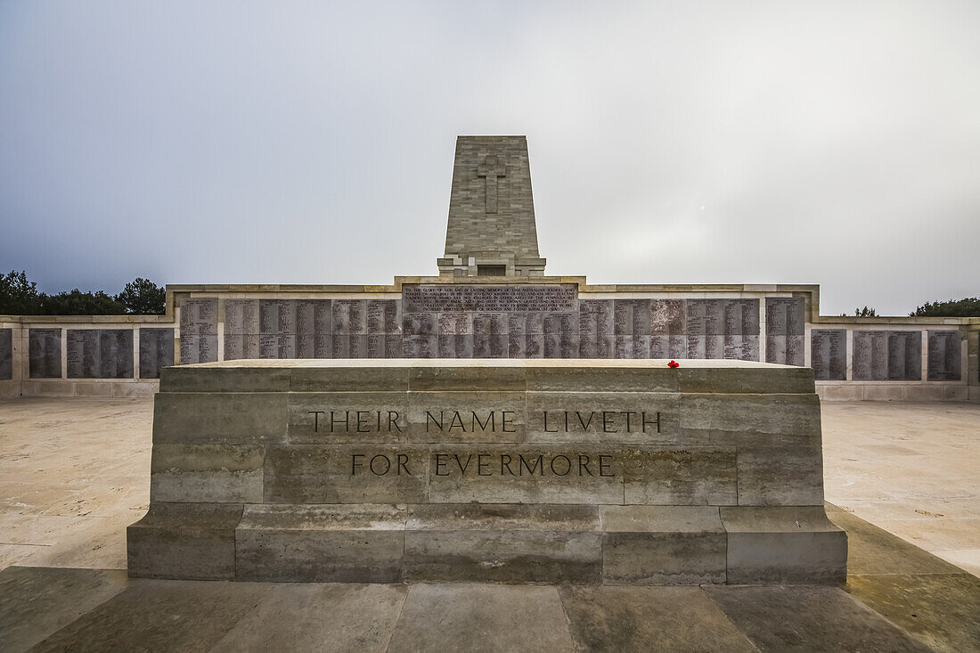 Lone Pine Memorial At The Lone Pine Cemetery, Gallipoli Peninsula; Canakkale, Turkey