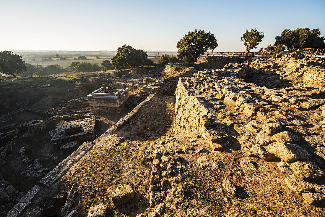 Palace House Vim, Archaeological Site Of Troy; Canakkale, Turkey