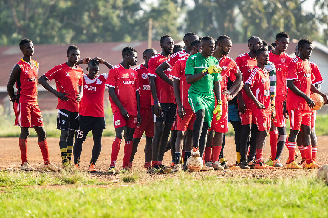 Football players; Hoima, Western Region, Uganda