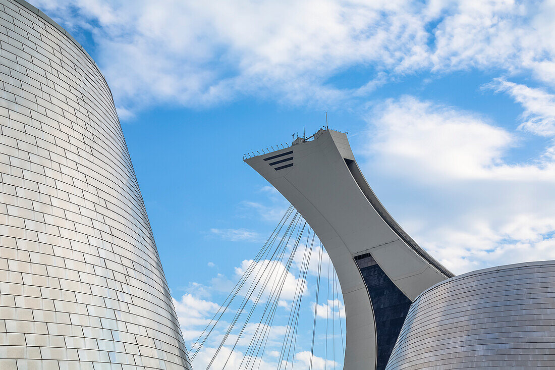 Rio Tinto Alcan Planetarium and Montreal Olympic Stadium; Montreal, Quebec, Canada