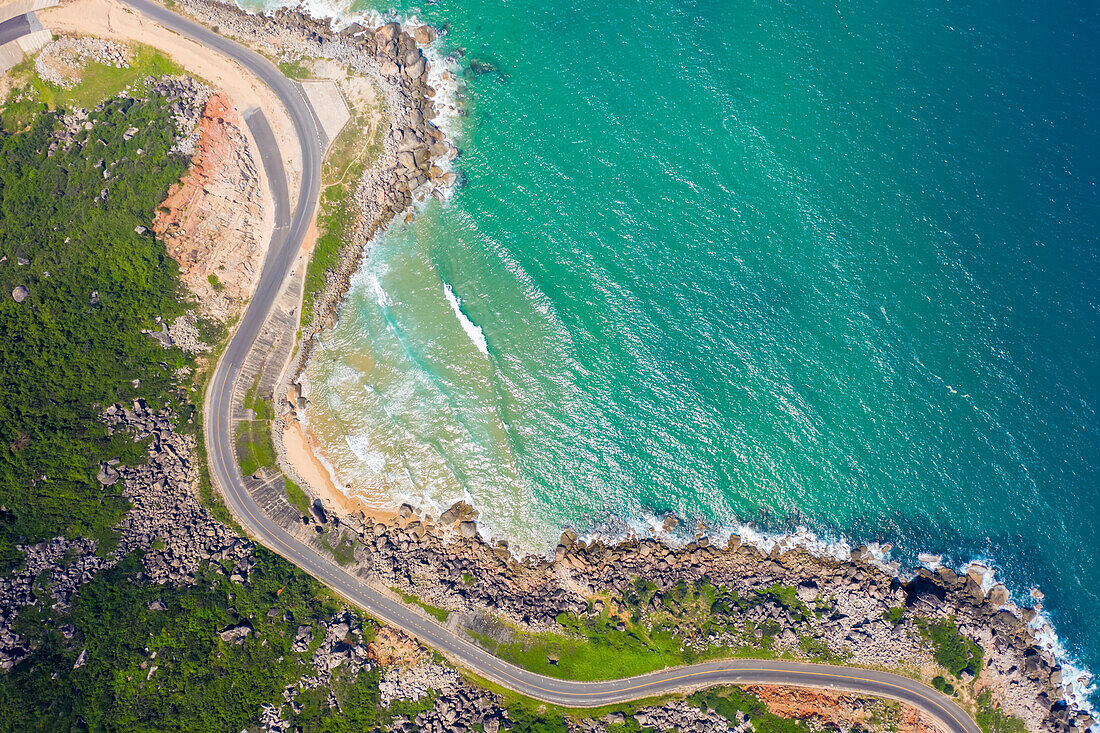 Bucht von Vung Ro; Provinz Phu Yen, Vietnam