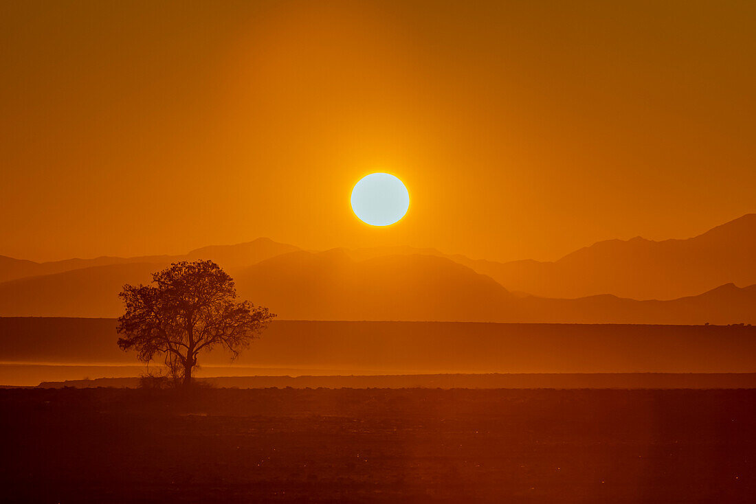 Sunrise in Aluvlei, Namib-Naukluft National Park; Namibia
