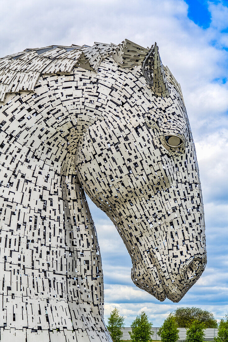 The Kelpies; Falkirk, Forth Valley, Scotland