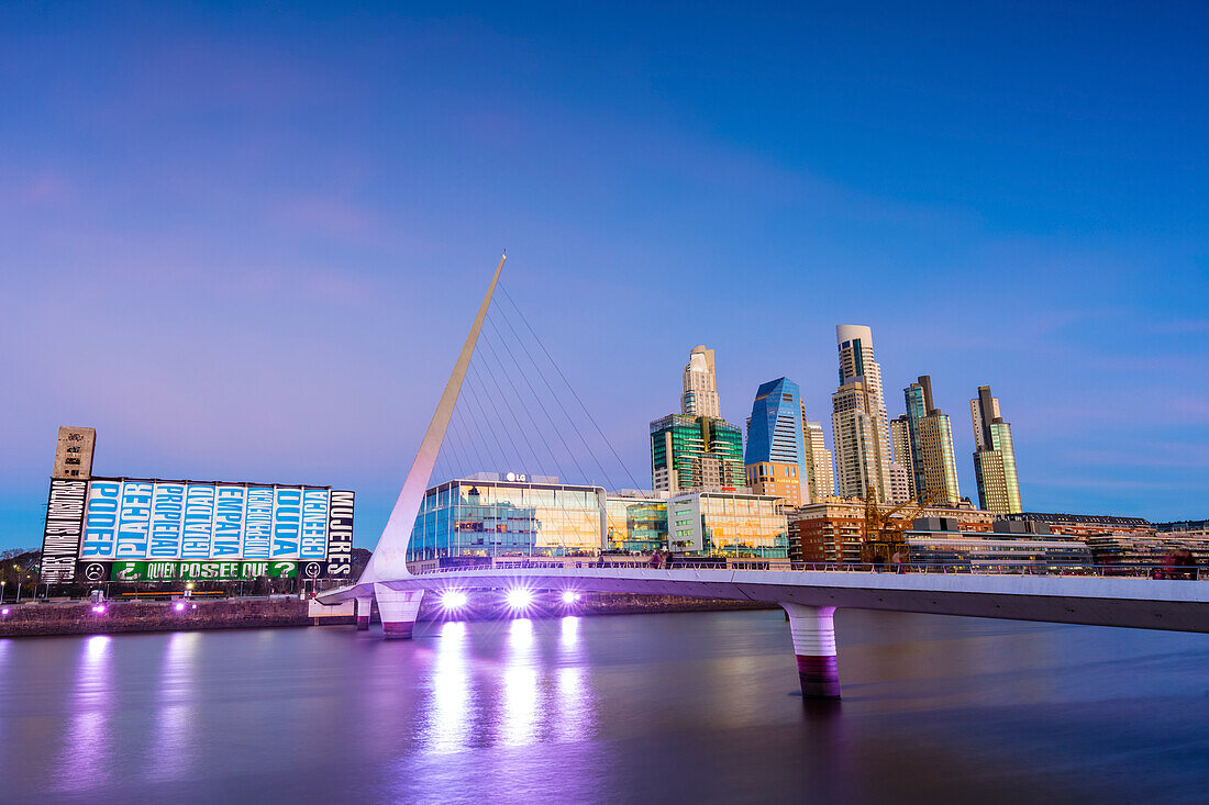 Puente de la Mujer; Buenos Aires, Argentina