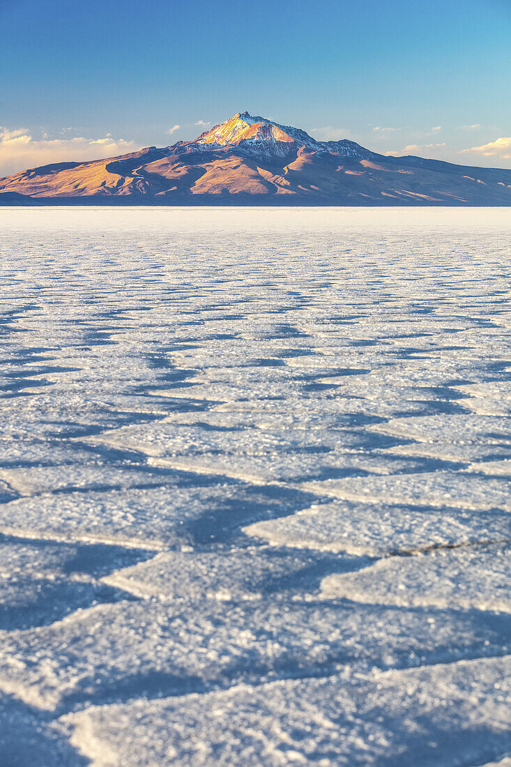 Landschaft im Salar de Uyuni; Potosi, Bolivien