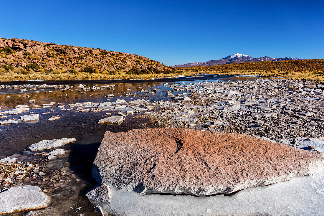 River in the Altiplano; Potosi, Bolivia