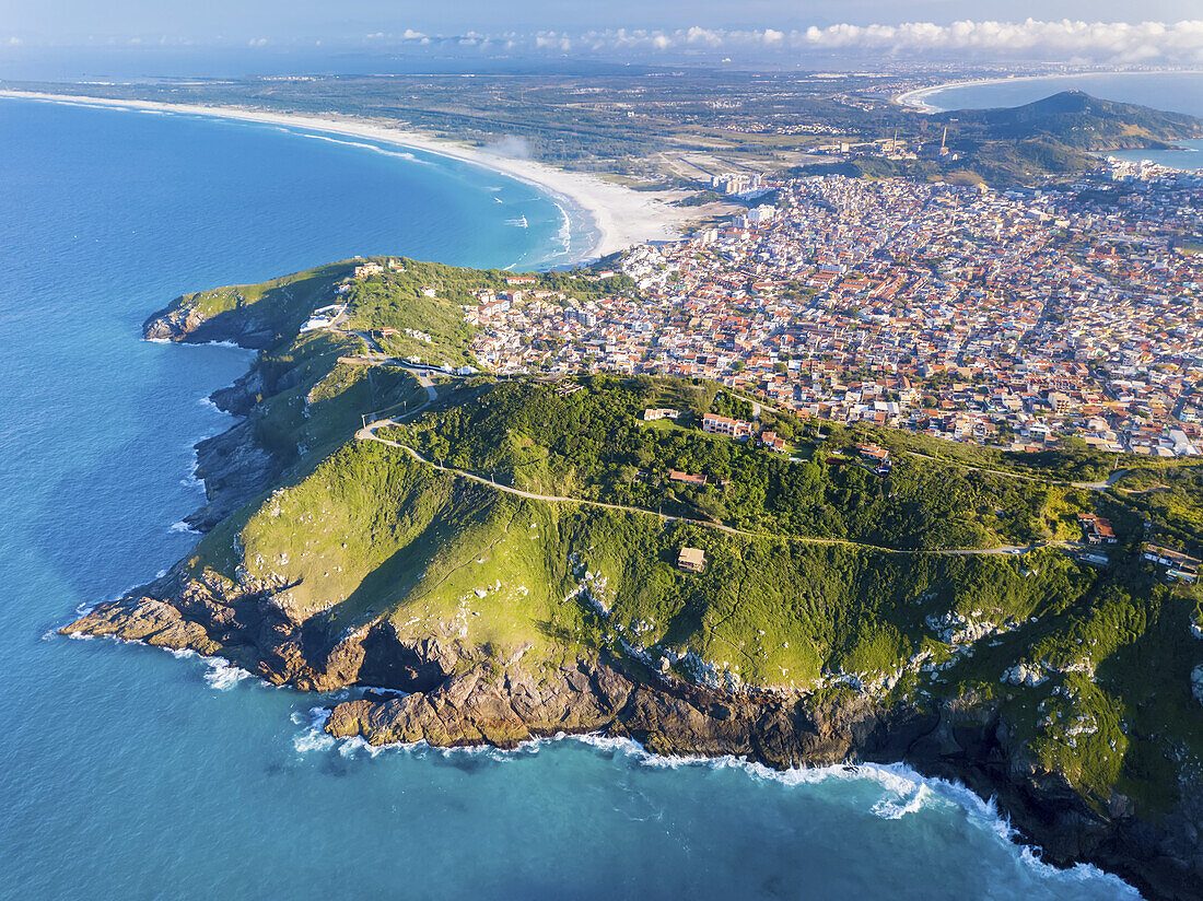 Drove view of Arraial do Cabo; Arraial do Cabo, Rio de Janeiro, Brazil