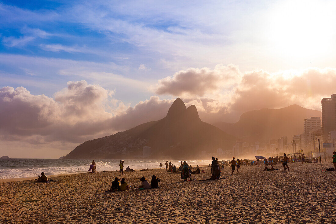 Ipanema Beach; Rio de Janeiro, Rio de Janeiro, Brazil