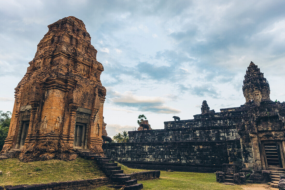 Bayon-Tempel im Angkor Wat-Komplex; Siem Reap, Siem Reap, Kambodscha