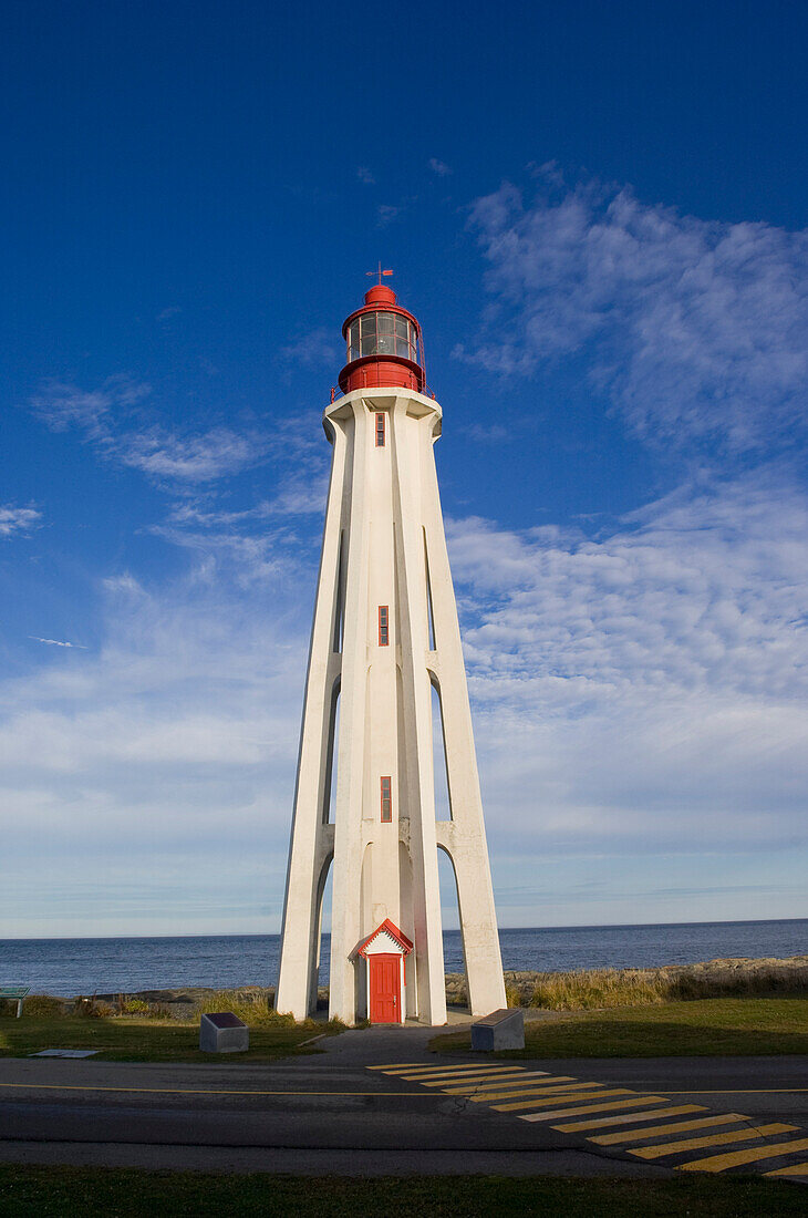 Pointe-au-Pere Lighthouse, Rimouski, Quebec, Canada