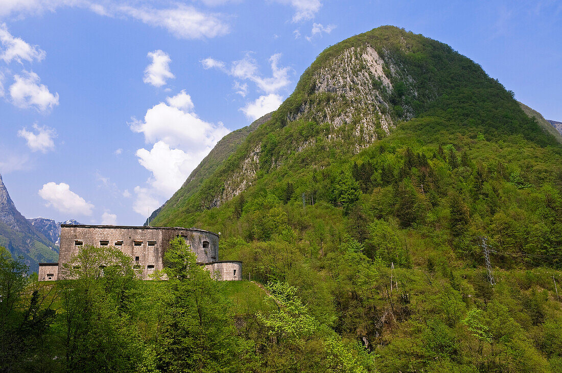 Festung Flitscher Klause, Soca-Tal, Slowenien