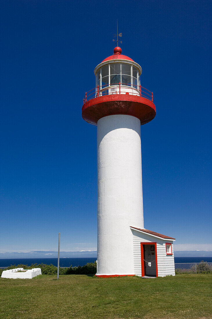 Cap de la Madeleine Lighthouse, Gaspe, Quebec, Canada