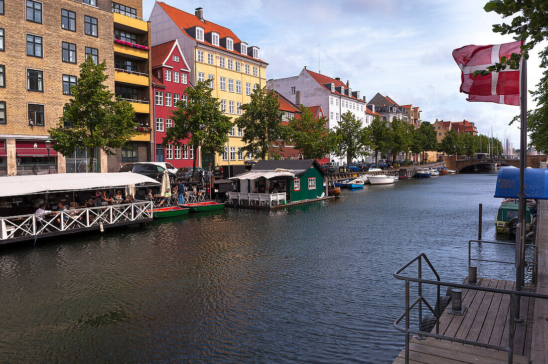 Kanal und Hafenviertel, Kopenhagen, Dänemark