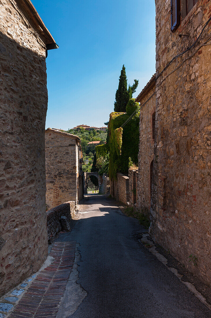 Rocca d'Orcia, Castiglione d'Orcia, Val d'Orcia, Siena, Toskana, Italien