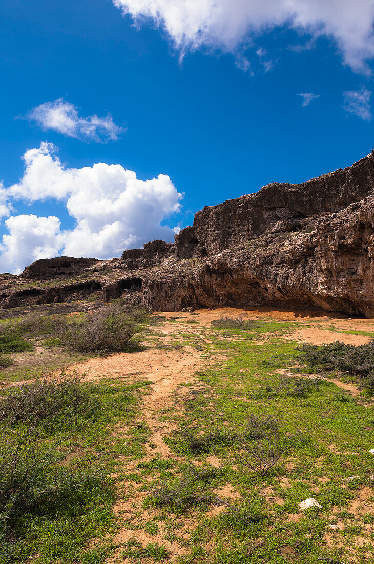 Felsenklippe, Arikok-Nationalpark, Aruba, Kleine Antillen, Karibik