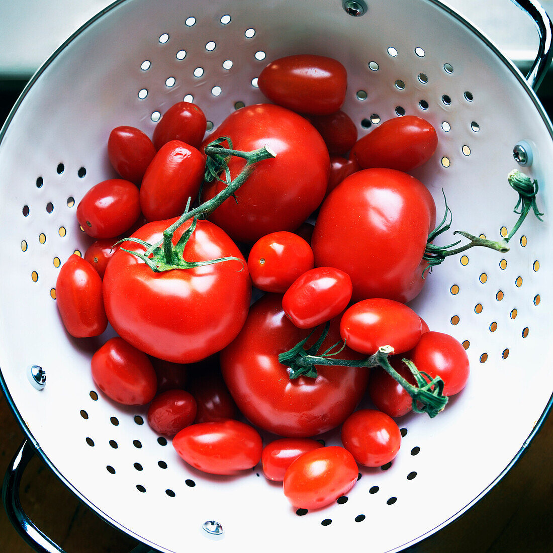 Tomatoes in Colander