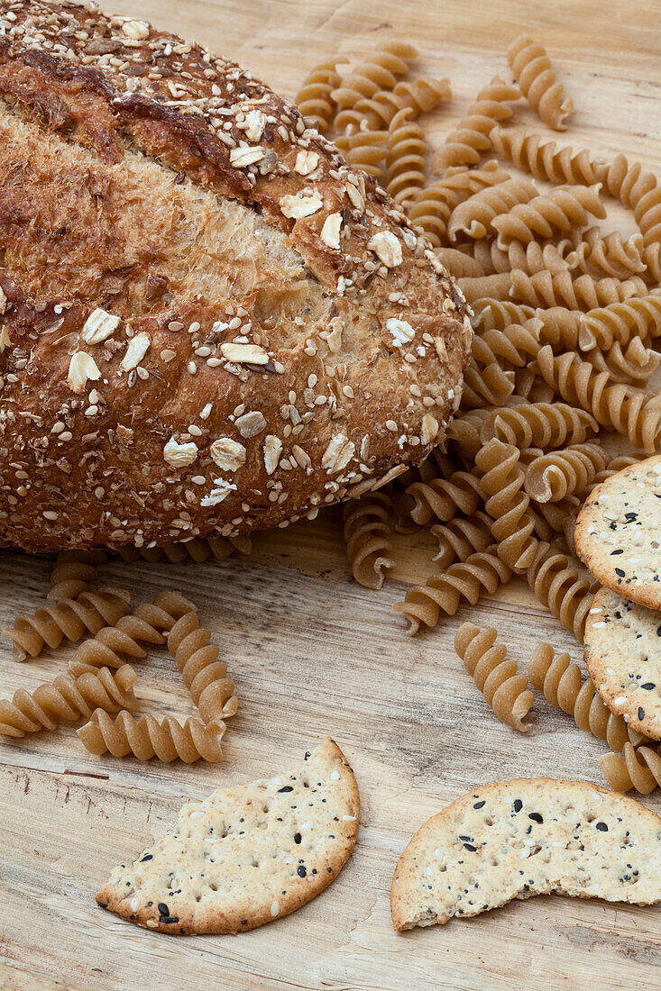 Variety of Whole Grain Products, Birmingham, Alabama, USA