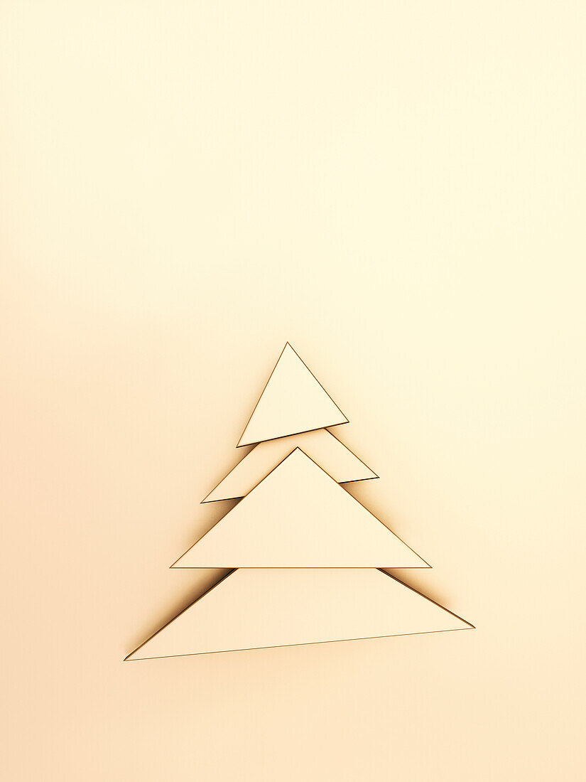 3d-Illustration of Christmas Tree