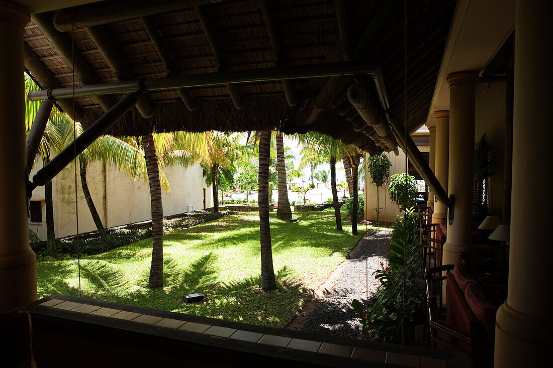 Courtyard at Resort, Mauritius