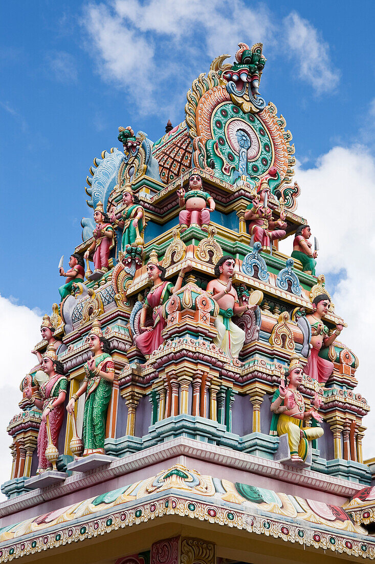 Close-Up of Hindu Temple, Mauritius