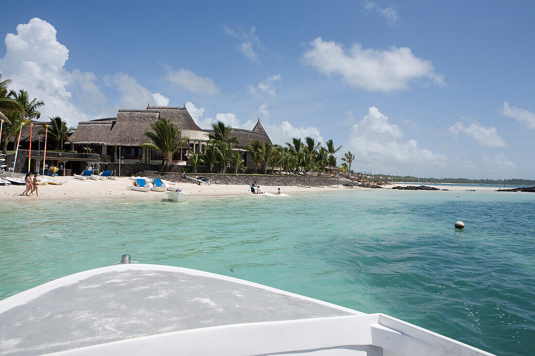 Blick auf den Strand, Mauritius