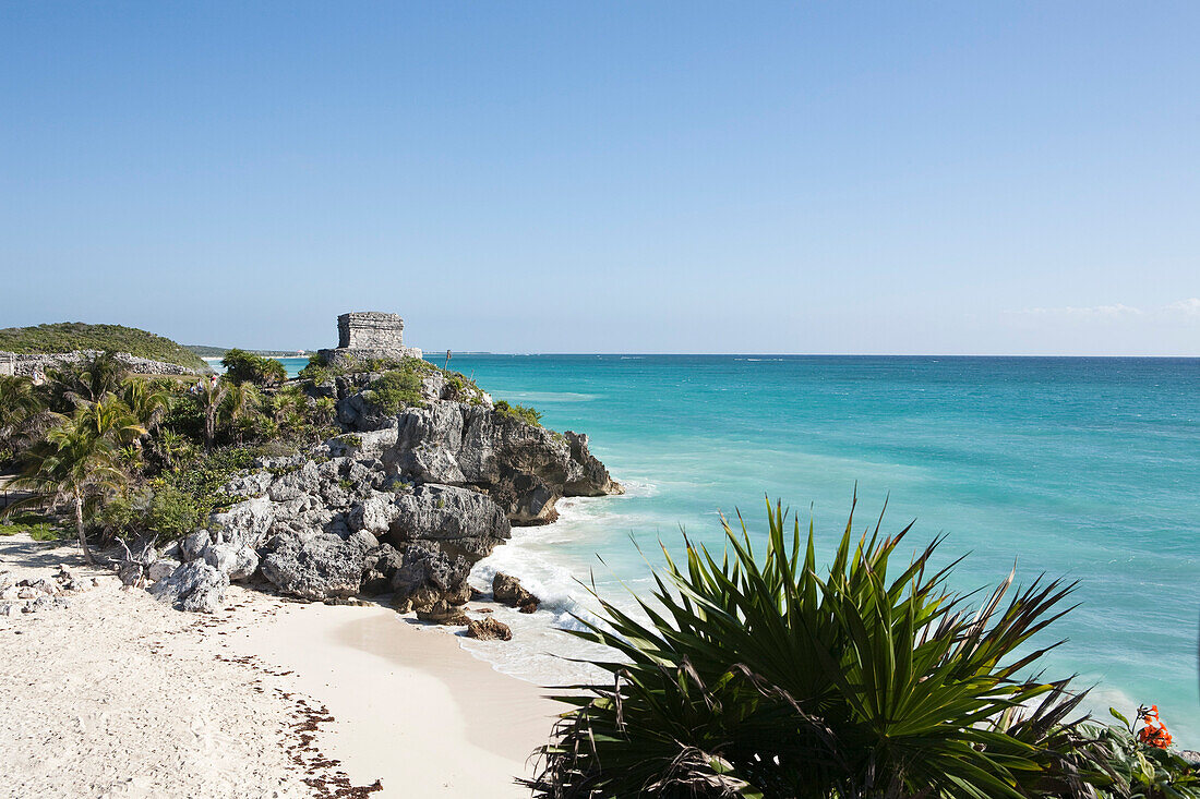 Maya-Ruinen, Tulum, Yucatan-Halbinsel, Mexiko