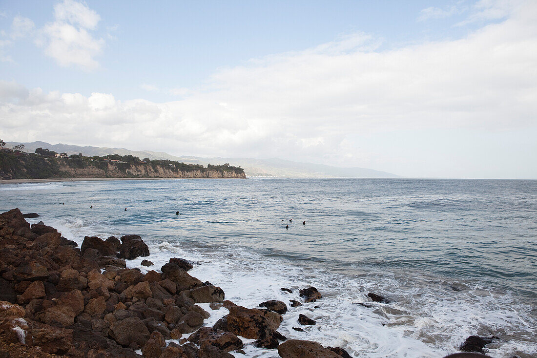 Point Dume State Beach, Point Dume, Malibu, California, USA