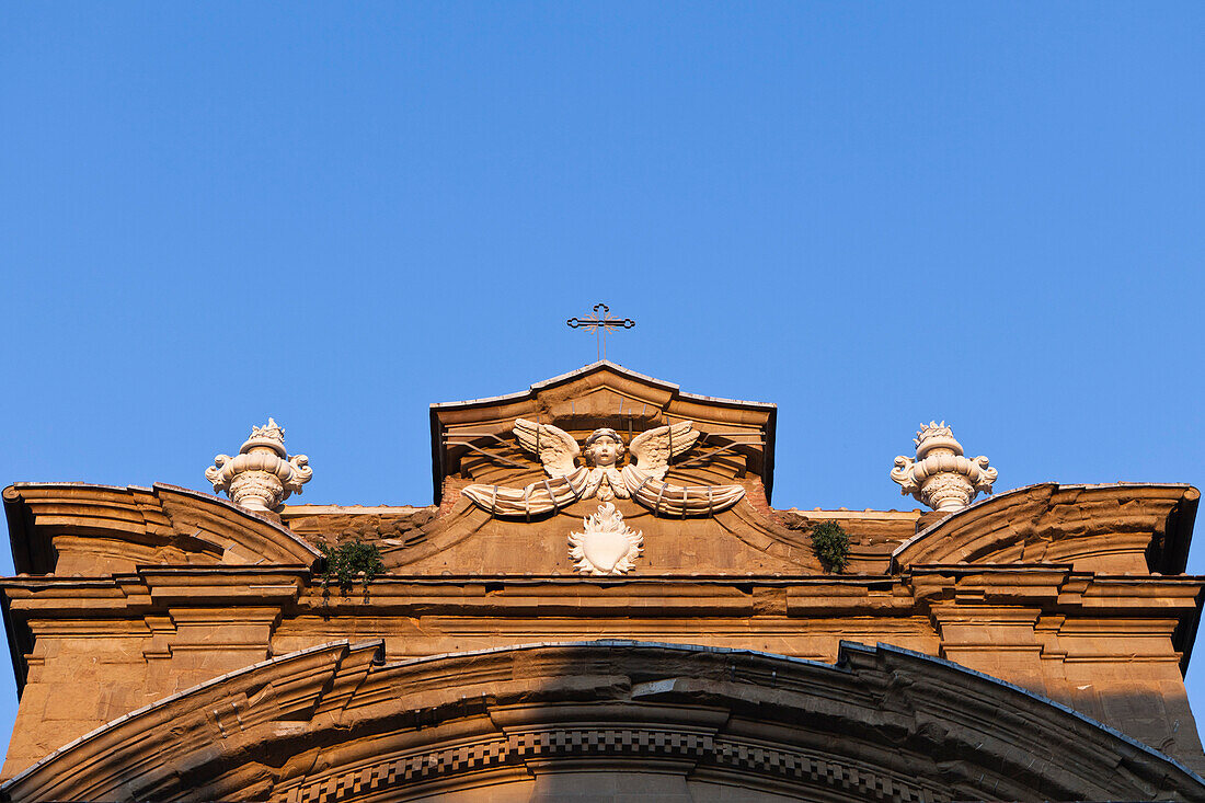 Architektonisches Detail, Florenz, Provinz Florenz, Toskana, Italien