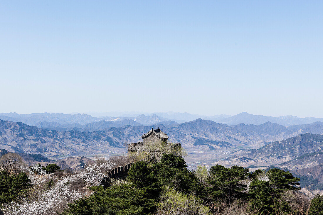 Mutianyu-Abschnitt der Chinesischen Mauer, Huairou-Distrikt, China