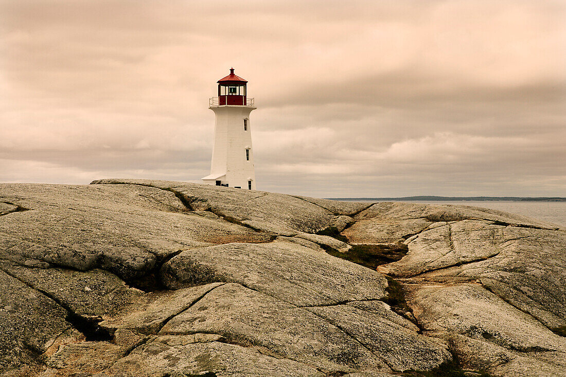 Peggy's Point Lighthouse, Peggy's Cove, Nova Scotia, Canada